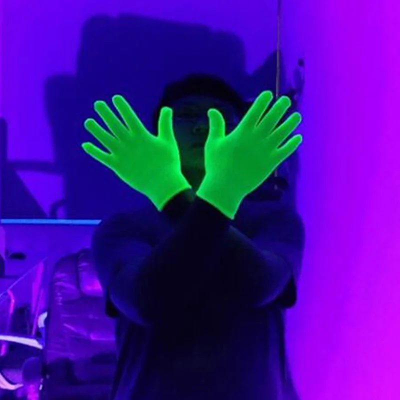 Neon Party supplies Neon Glasses Fluorescent gloves Glow In UV Shutter Glasses Neon Birthday party Decor 90s Neon Bar Party