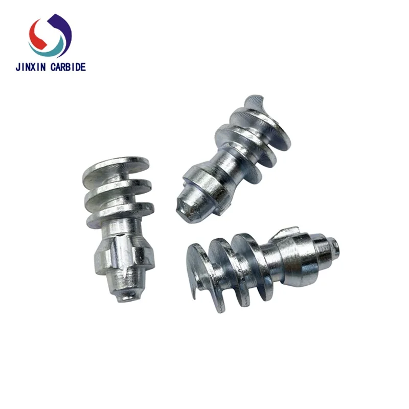 JX1911 1000 PCS cemented carbide antiskid screw car tire studs made of tungsten carbide