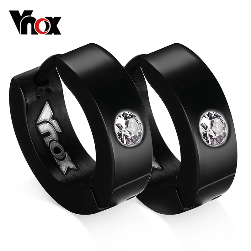 Vnox Cute Hoop Earr… - image