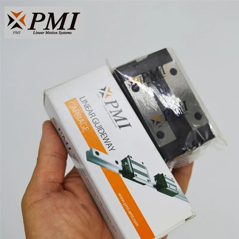 2 Stück Original Taiwan PMI MSB15S MSB20S MSB25S MSB30S -N Linearführungsschlitten für CO2-Lasermaschine CNC-Fräse – Detail 5