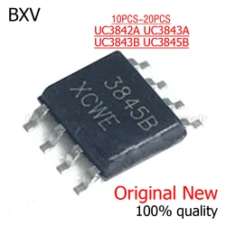 10PCS UC3842A UC3843A UC3843B UC3845B SOP8 UC3842 UC3843 UC3845 SMD new and original IC Chipset