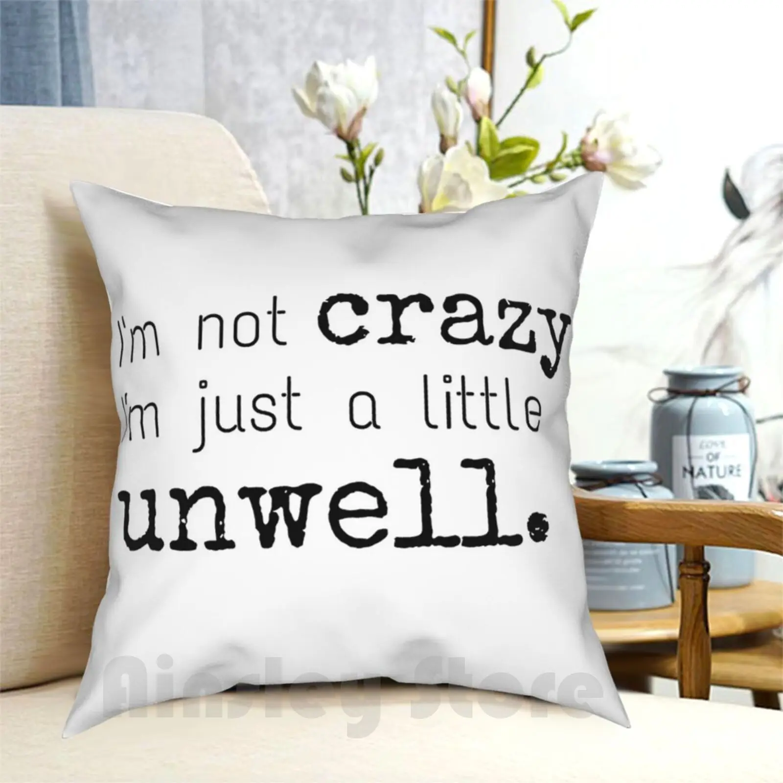 Unwell-Matchbox Twenty Pillow Case Printed Home Soft Throw Pillow Unwell Matchbox Twenty Music Song Lyrics 2000S Band