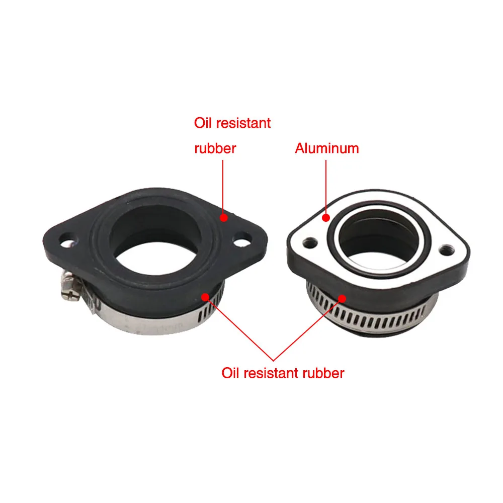 Alconstar-motorcycle Pit motor terenowy Adapter gaźnika przewód dolotowy Mainfold dla MIKUNI VM24 PWK 21 24 26 28 30 32 34mm PE28