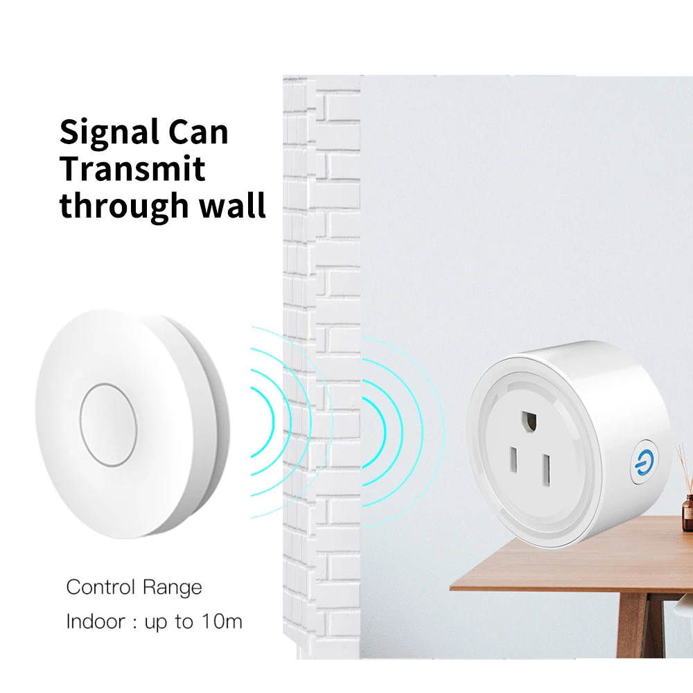 SIXWGH interruttori Wireless prese set us plug adapter interruttore impermeabile telecomando relè presa di corrente per la sicurezza elettrica