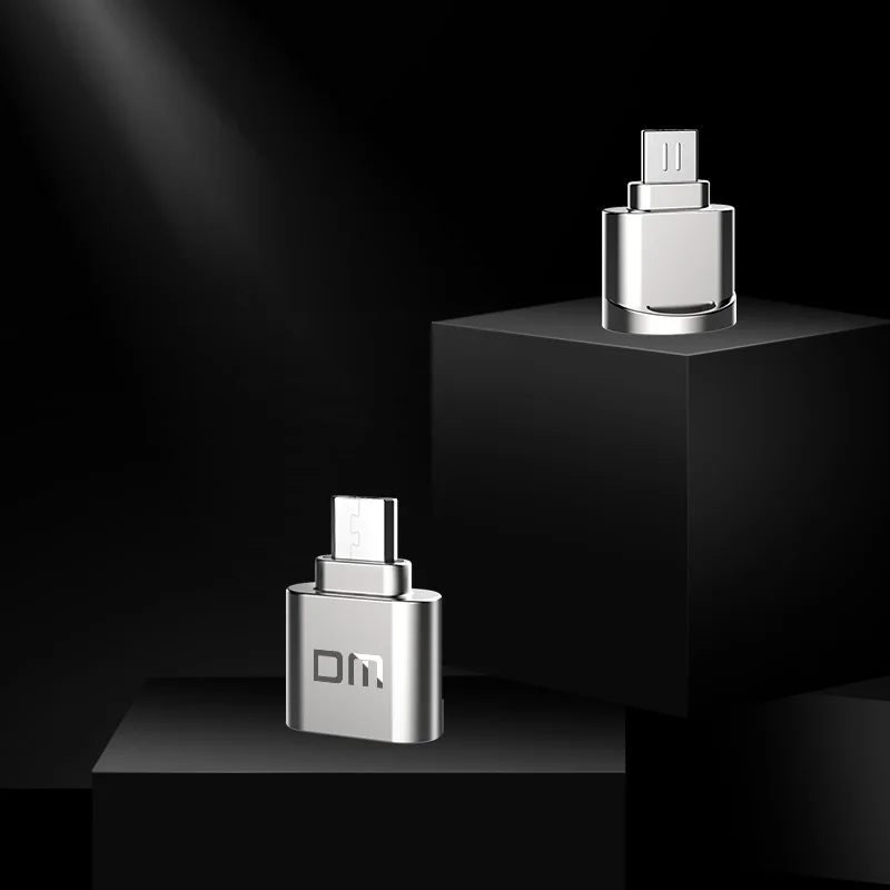 DM OTG Card Reader CR010 Micro SD/TF Multi Memory Card Reader  for Andriods smartphone with Micro USB interface