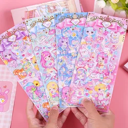 Kawaii Little Princess 3D Shining Dress Stickers Scrapbooking Diy Journaling Cute Stationery Diary Sticker Ablum Prizes Gift