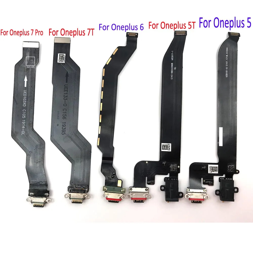 Type-C USB Charging Dock Port Jack Connector Charger Board Flex Cable For Oneplus 3 5 5T 6 7 7T 8 9 Pro 9R Nord N10 5G