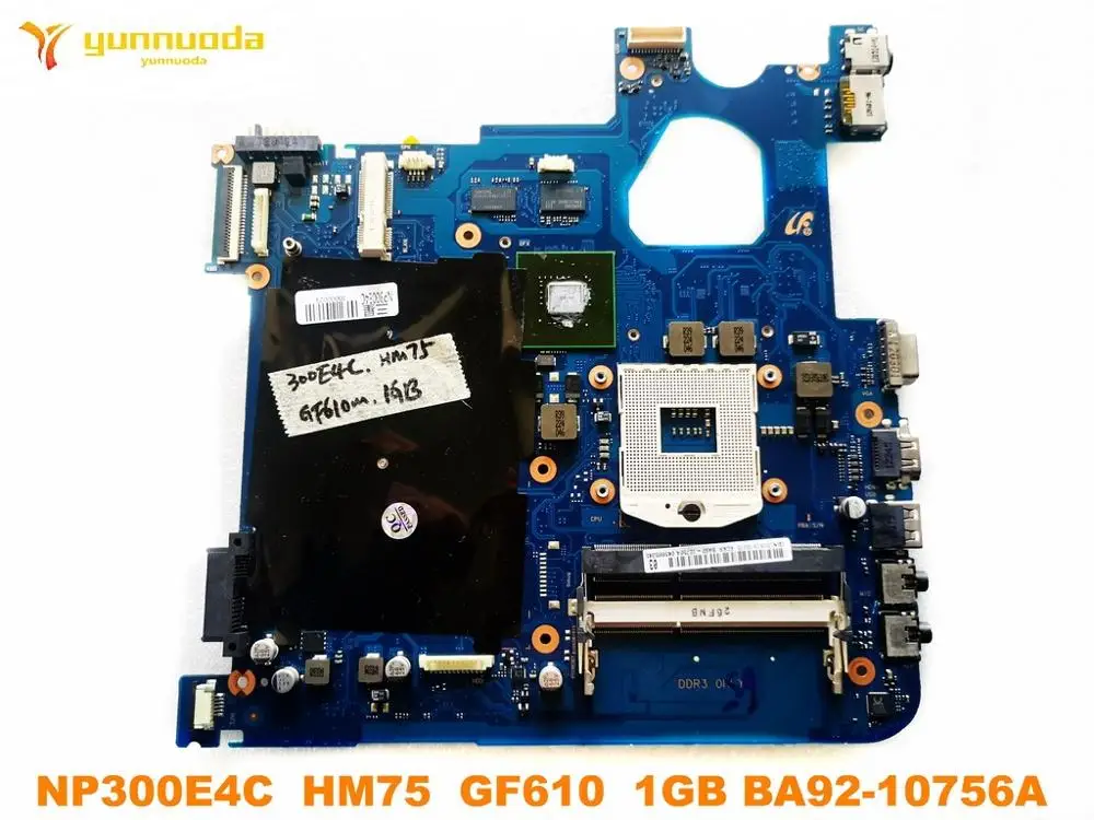 

Original for Samsung NP300E4C laptop motherboard NP300E4C HM75 GF610 1GB BA92-10756A 100% tested good