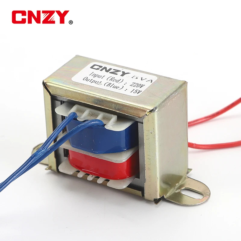 EI41X20 5W transformer 220V to 6V/9V/12V/15V/18V/24V AC AC foot power DB-5VA Dual voltage (output three wires)