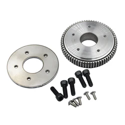 Upgrade Big Rotary Gear Plate Slewing Gear for HUINA 580 23 Channel Excavator 1:14 RC Metal Excavator Parts