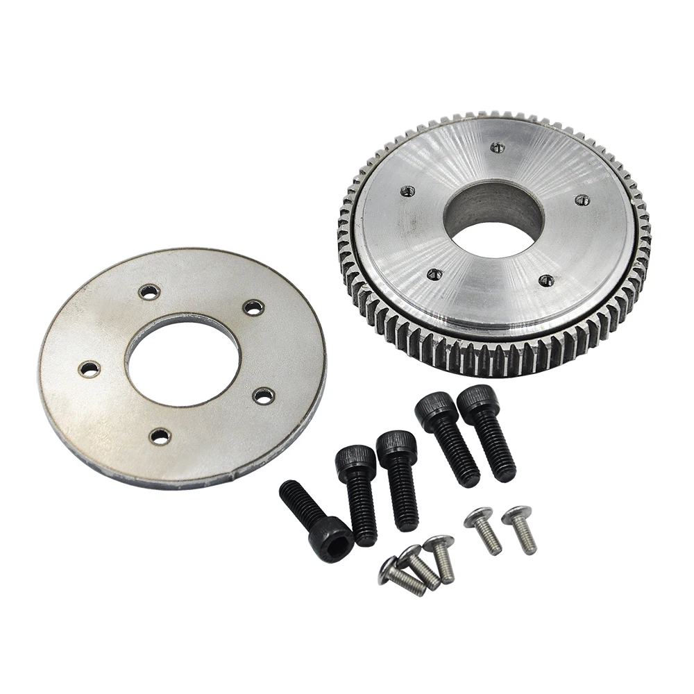 Upgrade Big Rotary Gear Plate Slewing Gear for HUINA 580 23 Channel Excavator 1:14 RC Metal Excavator Parts