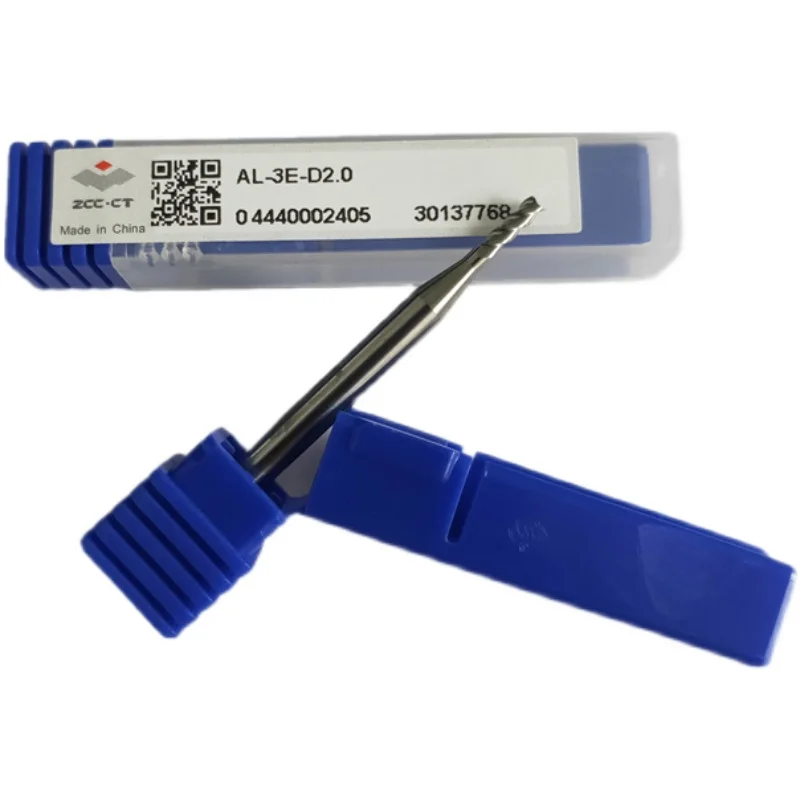 Carboneto Sólido Flauta Achatado Fresa com Haste Reta Cnc Fresa de Alta Precisão Zcc.ct Al3e 16 mm