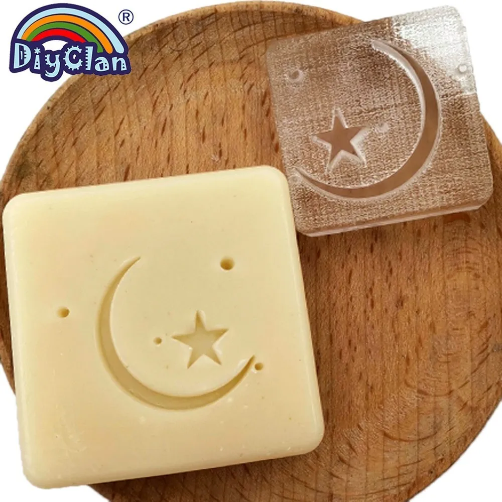 Moon Star Islam Ramadan Handmade Clear Soap Stamps For Scrapbooking Making Ramazan Kareem Chapter Diy Creative Gift Custom