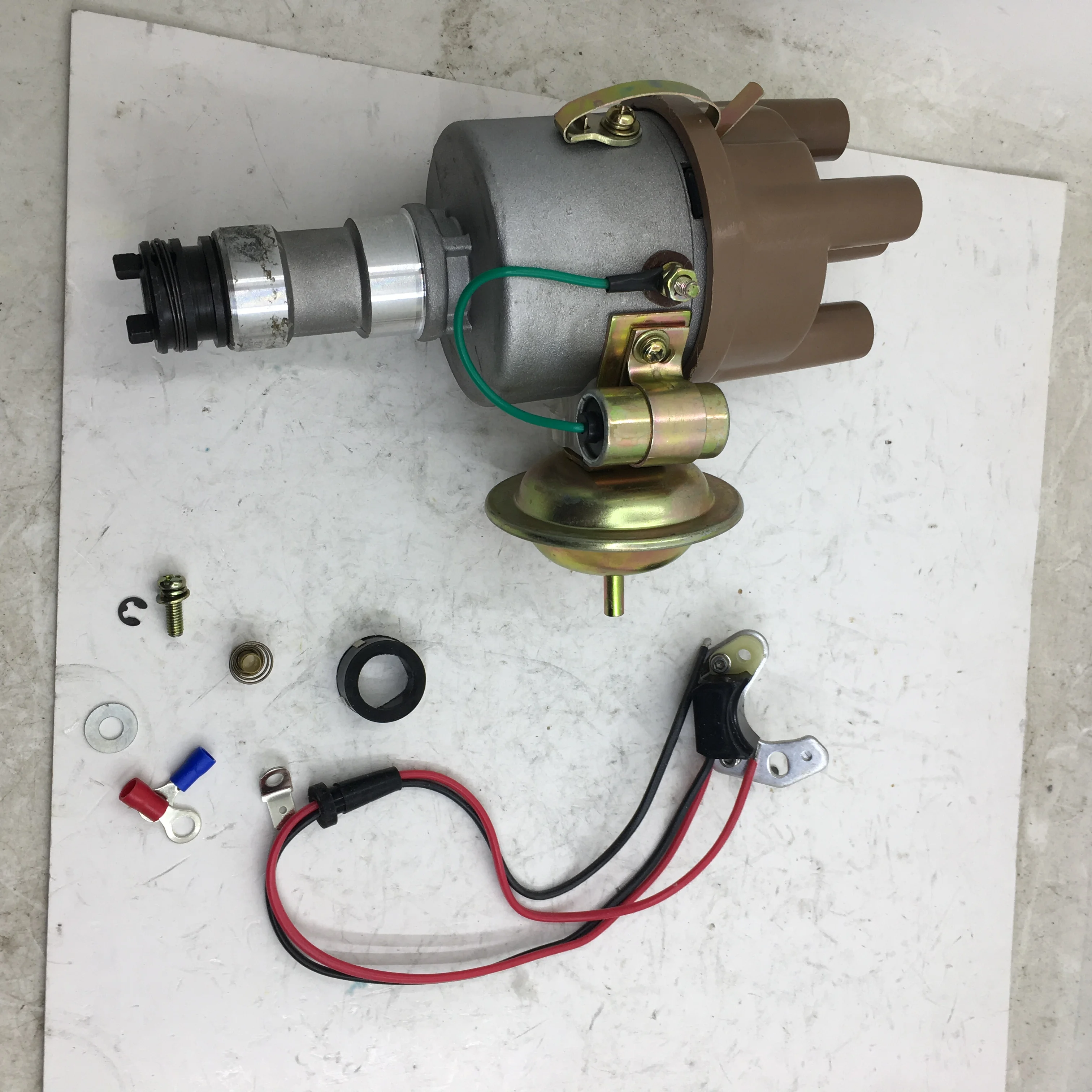 

SherryBerg point Distributor + Electronic Conversion Kit for Peugeot 404 & 504 5901.44 M48 for CITROEN 242033 525454A 4161E