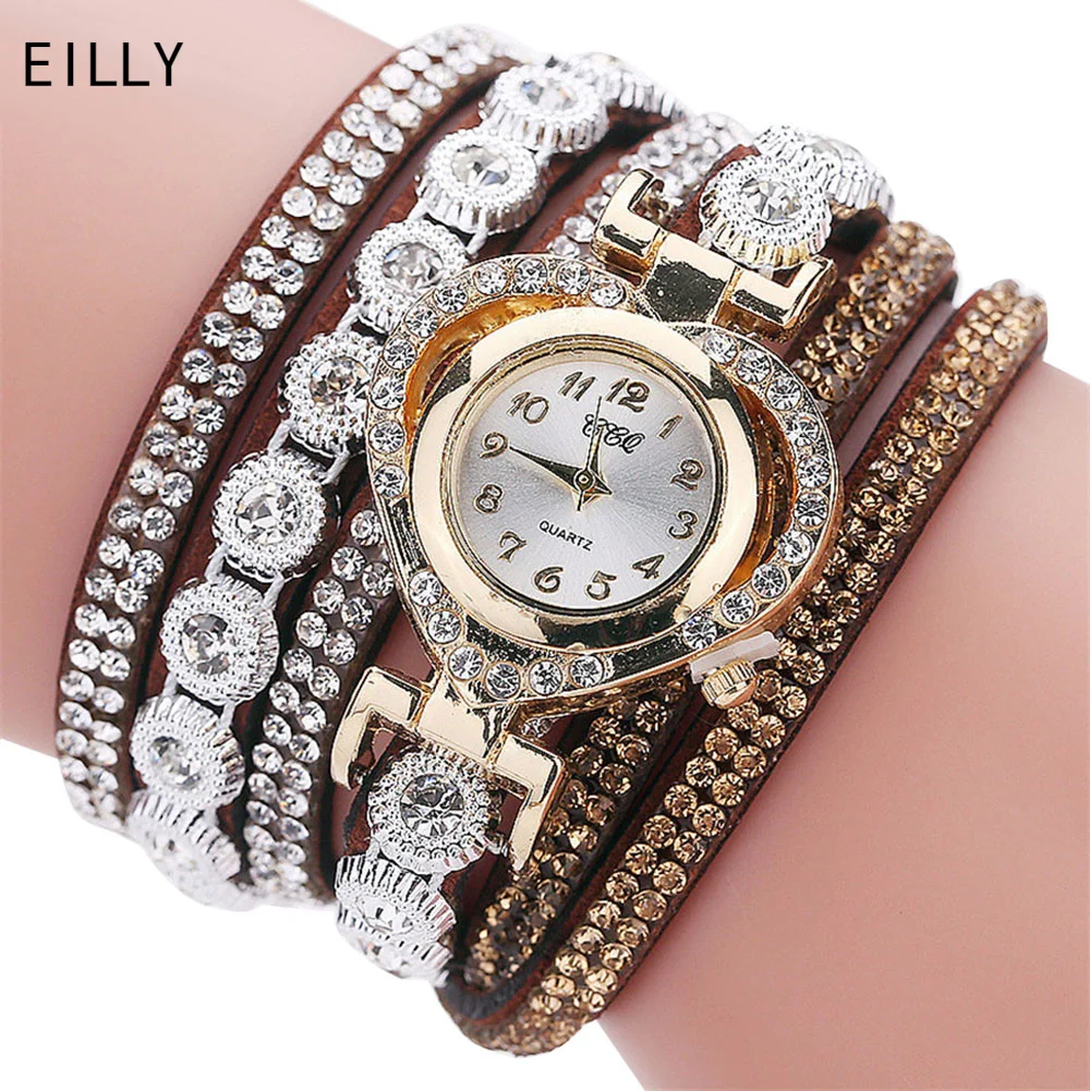 2022 New Alloy Diamond Ring bracciale Watch Digital Face orologio da donna in velluto coreano orologio al quarzo orologio da donna Set di braccialetti a catena