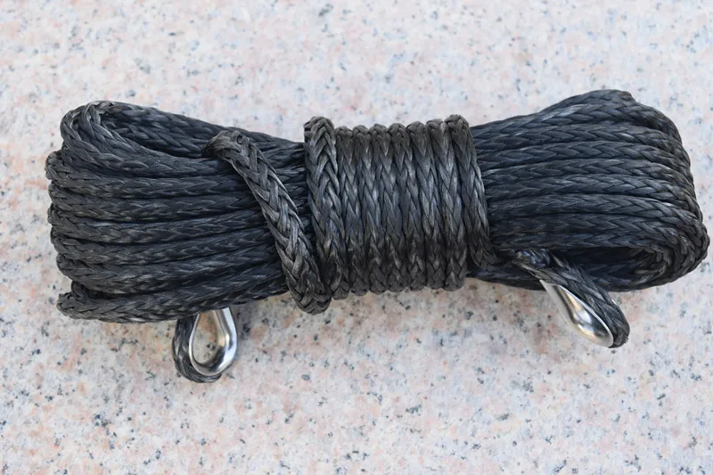 

6mm ATV winch rope extension winch extension rope for ATV/UTV winch recovery