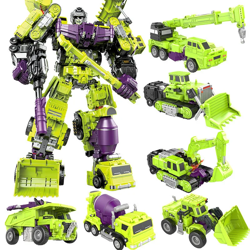 

Jinjiang G1 Devastator Transformation Action Figure Movie Model Deformation Toys For Kid KO JINBAO 8008 NBK 3349 Car Robot Figma