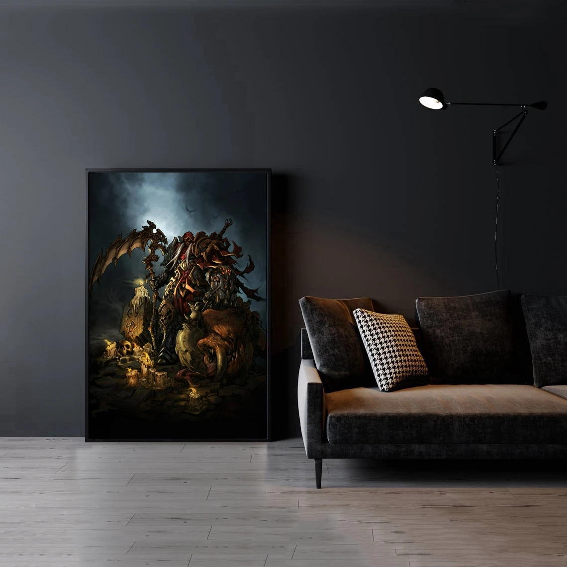 Darksiders War video game artwork poster Canvas Print Home Wall Painting Decoration (No Frame)