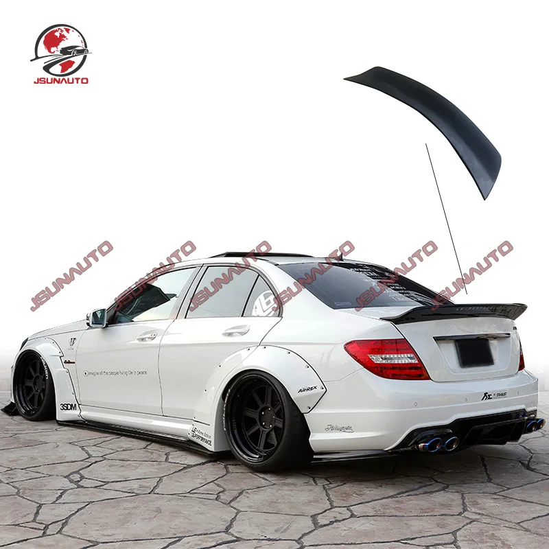 Rear Spoiler for Mercedes-Benz C-Class W204 (A2047930988: Real-World Fit, Finish, and Performance Review