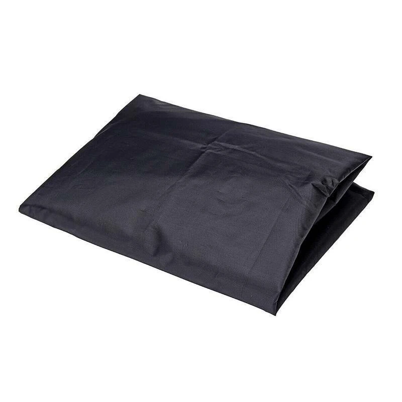 Round BBQ Grill Fire Pit Cover Waterproof Dustproof Outdoor Patio Garden Fabric UV Protector Grill BBQ Shelter Furniture Covers