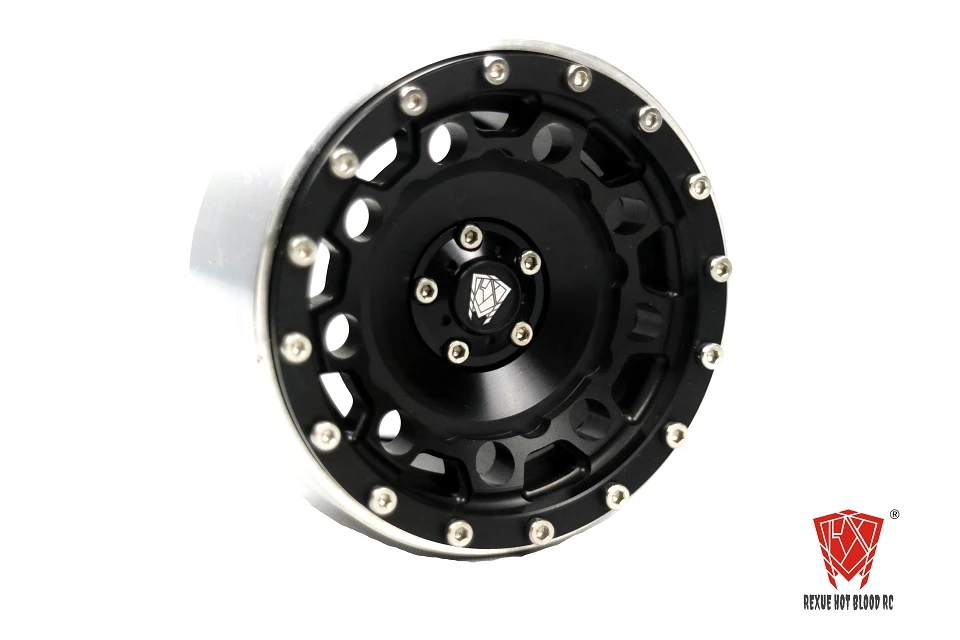 2.2 inch metal Wheel hub for 1/10 Rc simulation climbing remote control car Trx4 TRX-6 Rc4wd Scx10 90046 Jimny Cfx Vs4