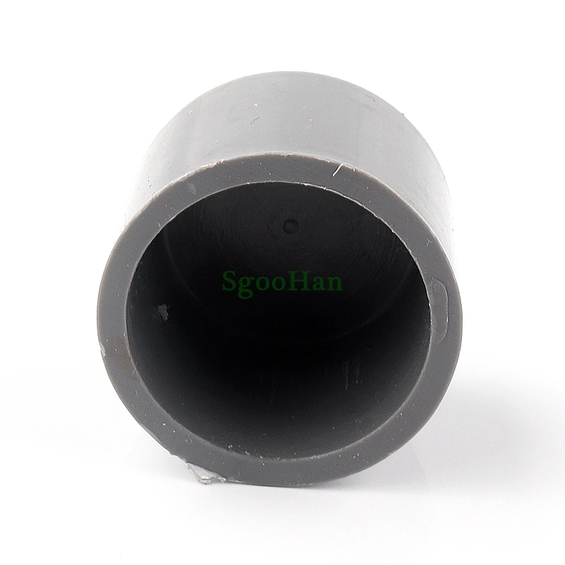 2~100pcs Inner Diameter 20~50mm PVC Pipe End Cap Connector Aquarium Fish Tank Hydroponic Planting Frame End Plug Joint Fittings