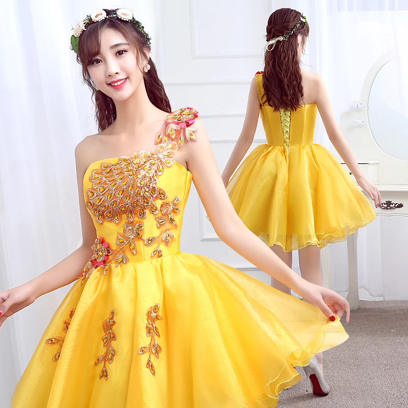 Short Quinceanera Dresses Gold Appliques Strapless Lace up back Vestidos Sweet 16 years Party Prom Vintage Ball Gown