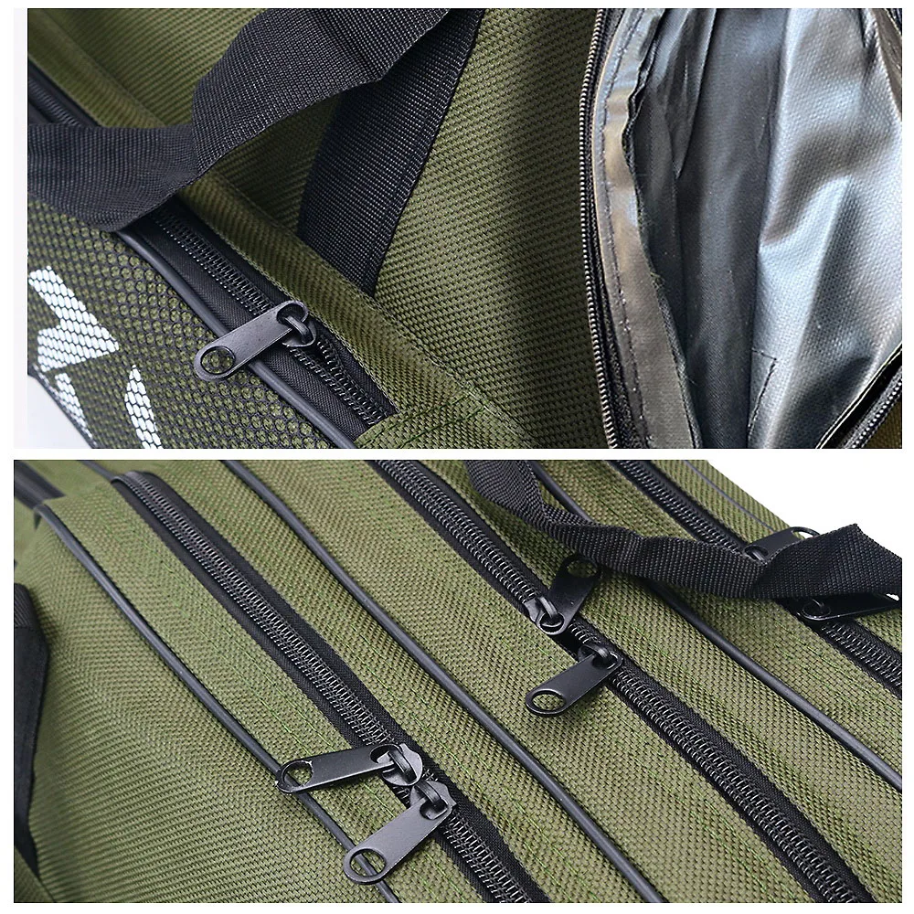 Angelruten-Tasche 122/152/182CM 3-Schicht-Angelrucksack Outdoor-Angeltasche Oxford-Tasche für Angelzubehör und -ausrüstung – Detail 16