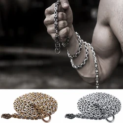 Pulsera táctica de mano de dragón de acero inoxidable para exteriores, látigo resistente a la corrosión, protección de autodefensa, arma colgante de cintura