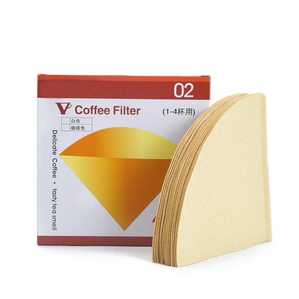 Coffee Cup Filter Paper Espresso Machine Mocha Pot Strainer Sheet Hand Drip Coffee Filter Paper Tea Coffee Accessories