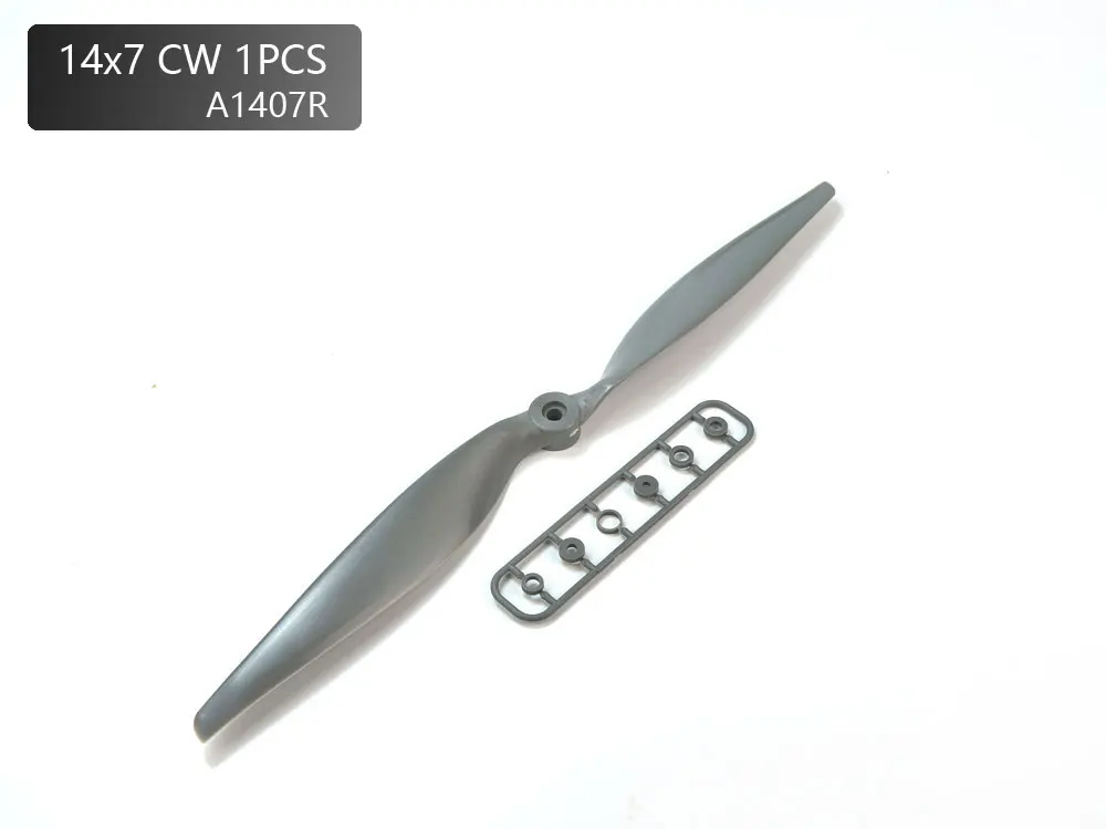 14 Inci 14X7 CW CCW Baling-Baling Penggerak Langsung Fiberglass Nilon untuk Daya Listrik RC Pesawat Quadcopter Drone Balap Multi-rotor