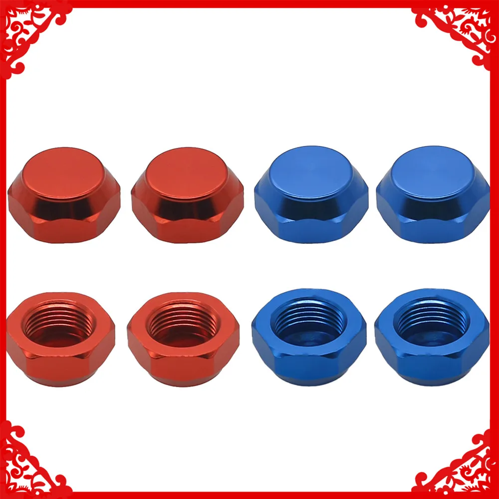 4x alloy wheel nut 17mm thread 1.0 1/7 for Arrma 6s Notorious Kraton Outcast Typhon Talion Infraction Limitless Felony