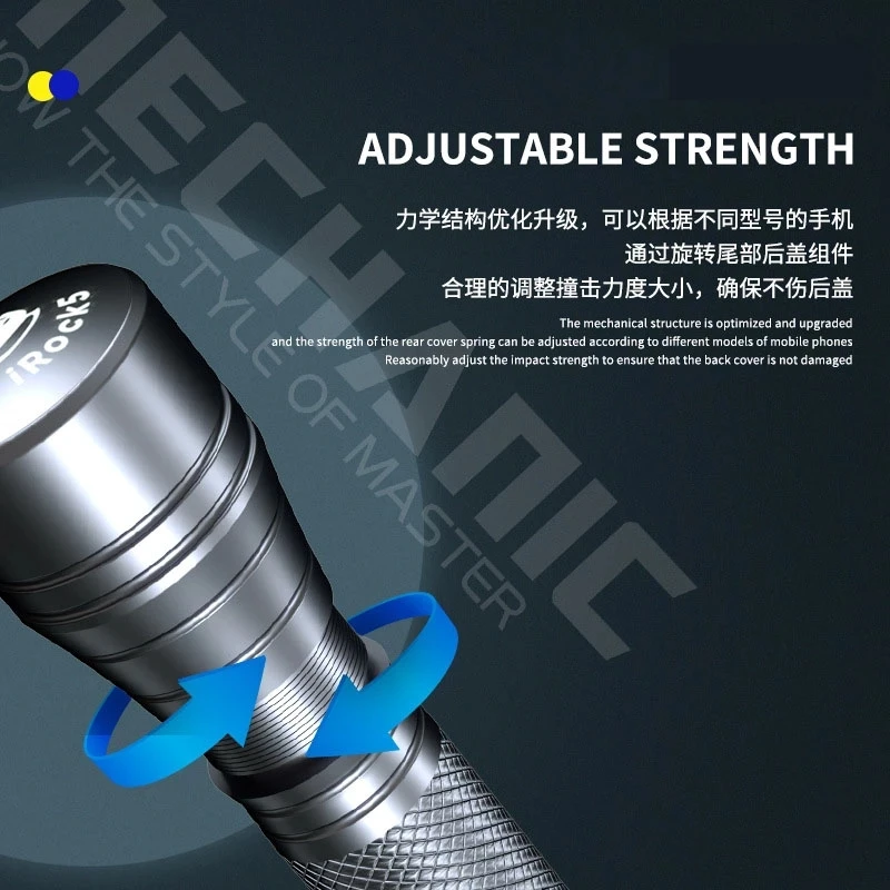 Mechaniker iRock 5 BOULDER IROCK ZURÜCK GLAS BRECHEN STIFT für iPhone Android Telefon Hintere Glas Abdeckung Gebrochen Objektiv Breaker Werkzeuge