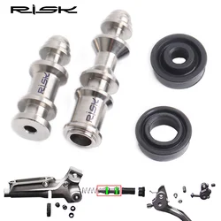 RISK Titanium SRAM Bicycle Brake Disc Lever Piston Repair Part with Rubber Ring for AVID Guide db5 Level R RS RSC All Series