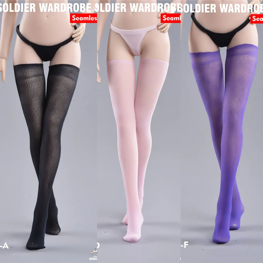 Fire Girl Toys 1/6 FG-YC-004 Female Soldier Net Socks Seamless Pantyhose Stockings Clothes Accessory For 12'' Action Figure