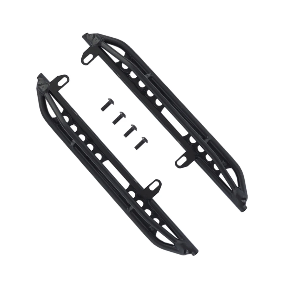 2Pcs Metal Rock Slider Side Step Pedal for 1/10 RC Crawler Car Axial SCX10 III Gladiator JT JLU Wrangler AXI03007 Upgrade Parts
