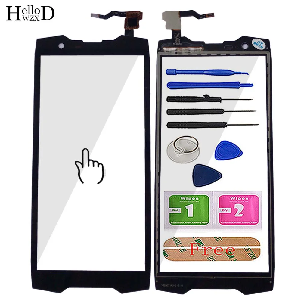 

Touch Screen Mobile Glass For BlackView BV6800 Touch Screen Digitizer Panel Front Glass Lens Sensor Tools Adhesive