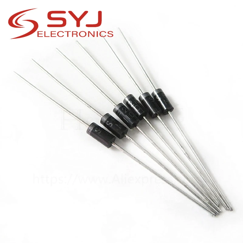 100pcs/lot SF28 Super Fast Rectifier Diode 2A 600V DO-15 In Stock