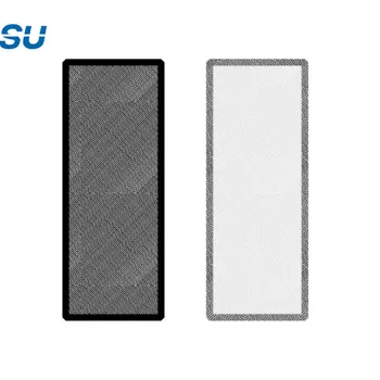 상단 마그네틱 그물 YOGO M2 PRO 섀시 케이스 필터, 먼지 플러그 그물 팬, 마그네틱 방진, 화이트 및 블랙 색상, 39x16cm, 신제품 
