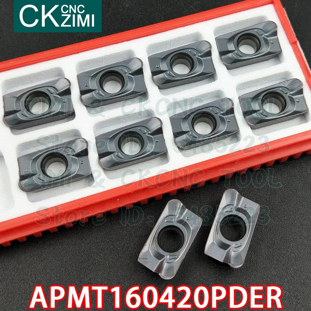 APMT160420PDER ZM2125 APMT 160420 PDER Carbide Inserts Shoulder milling Inserts Tools CNC Metal lathe indexable tools for steel