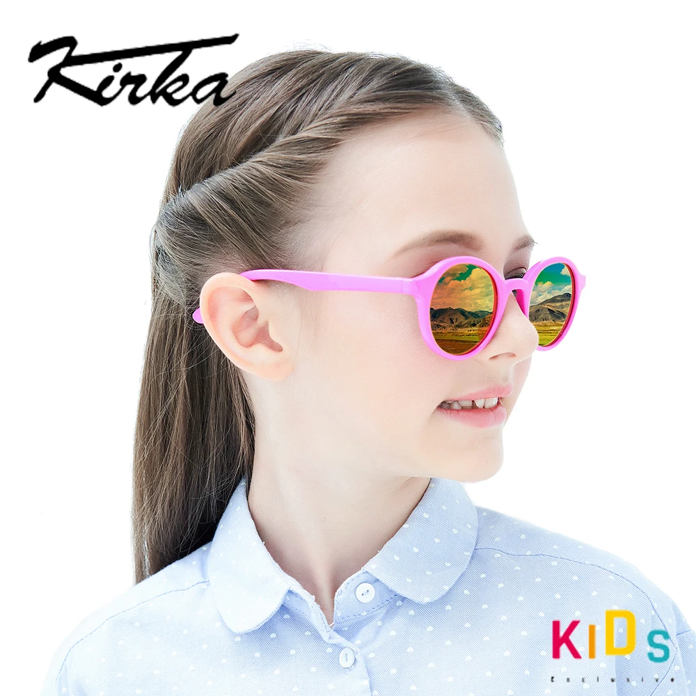 

Flexible New Kids Polarized Sunglasses Child TR90 Boys Girls Sun Glasses Silicone Safety Glasses Gift For Children UV400 Eyewear