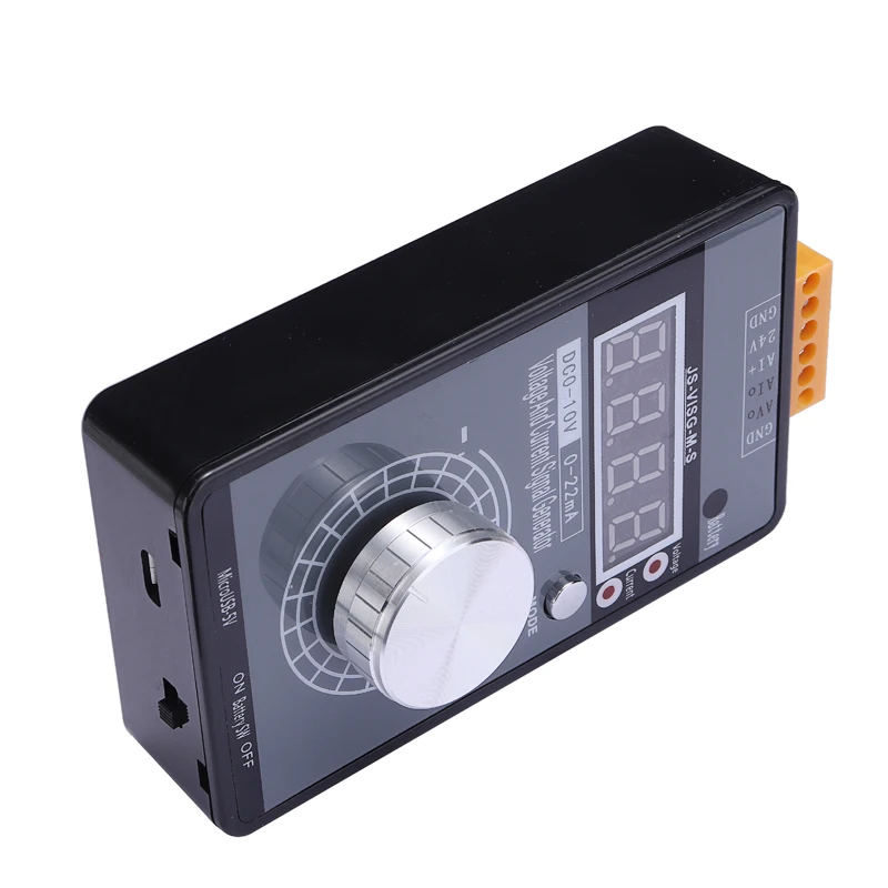 Handheld High-Precision Analog 0-5V 0-10V 4-20mA Signal Generato Adjustable Voltage Current Simulator Calibrator