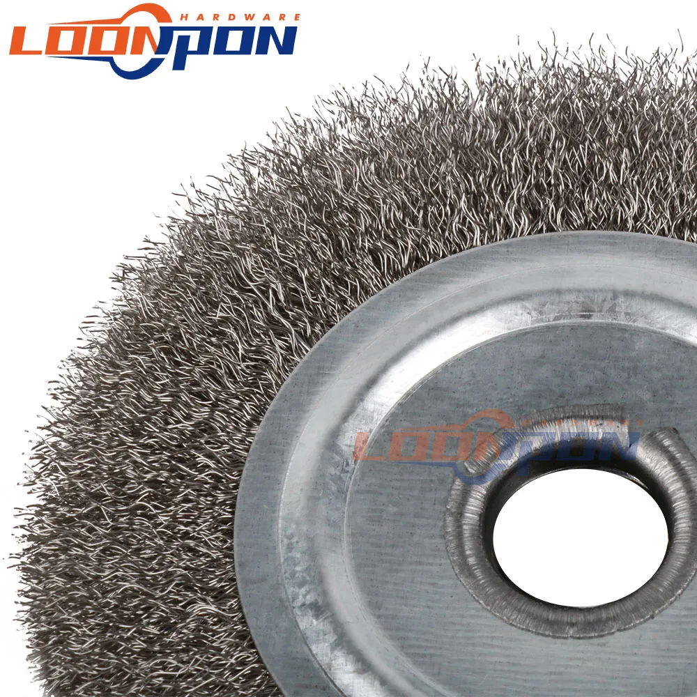 4inch 100mm Stainless Steel Remove Rust Brushes Mini Cleaning Polishing Detail Metal Brushes Clean Tools Home 5Pcs