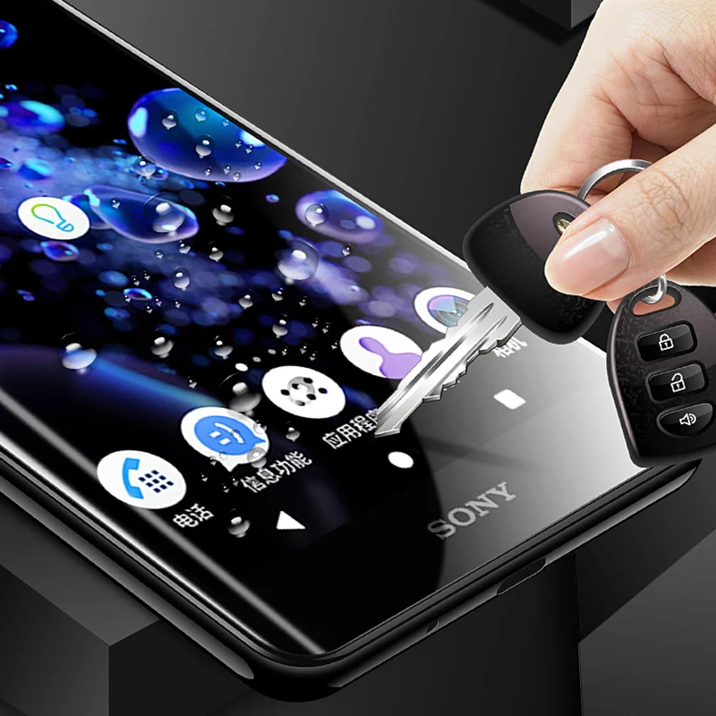 Full 3D Curved Protective Glass For Sony Xperia 10 Plus L3 XZ3 XZ2 XZ XZS XZ4 XA3 Compact XZ premium tempered glass