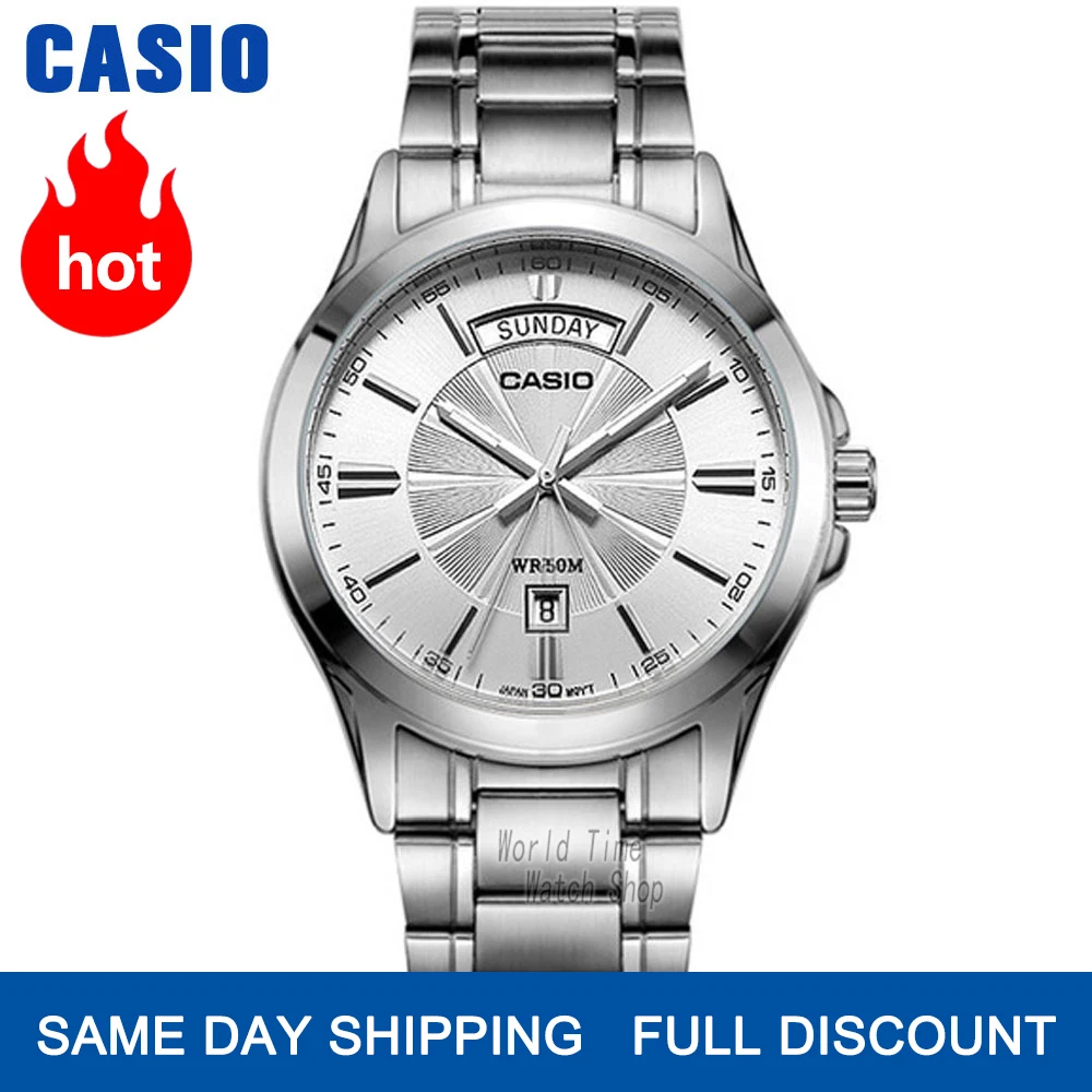 Casio montre montre simple hommes top marque de luxe robe décontractée montres à quartz étanche hommes lumineux montre sport militaire montre часы