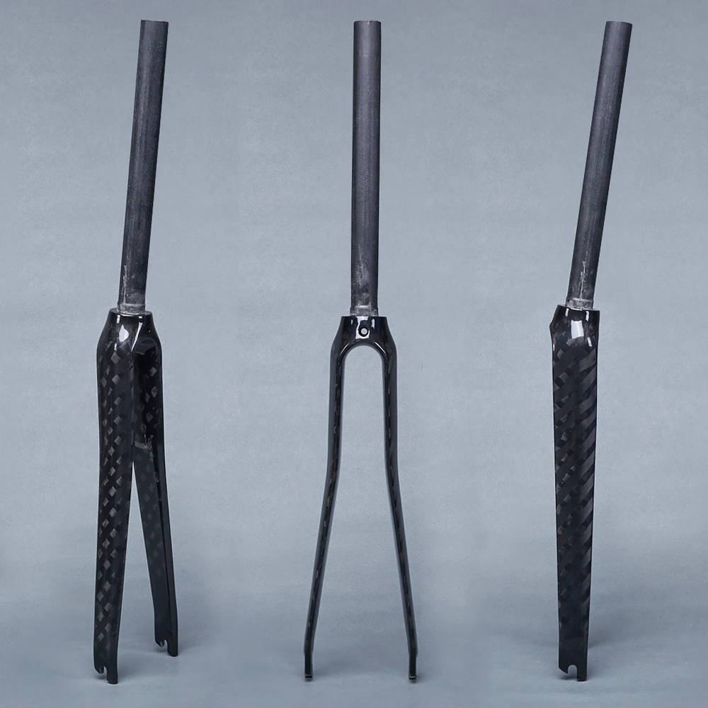 

Full Carbon Fiber Bike Front Fork Road Bicycle Fork 700C Cycling Fixed Gear Bike Fork Fixie Bike Front Fork Bicycle Front Fork