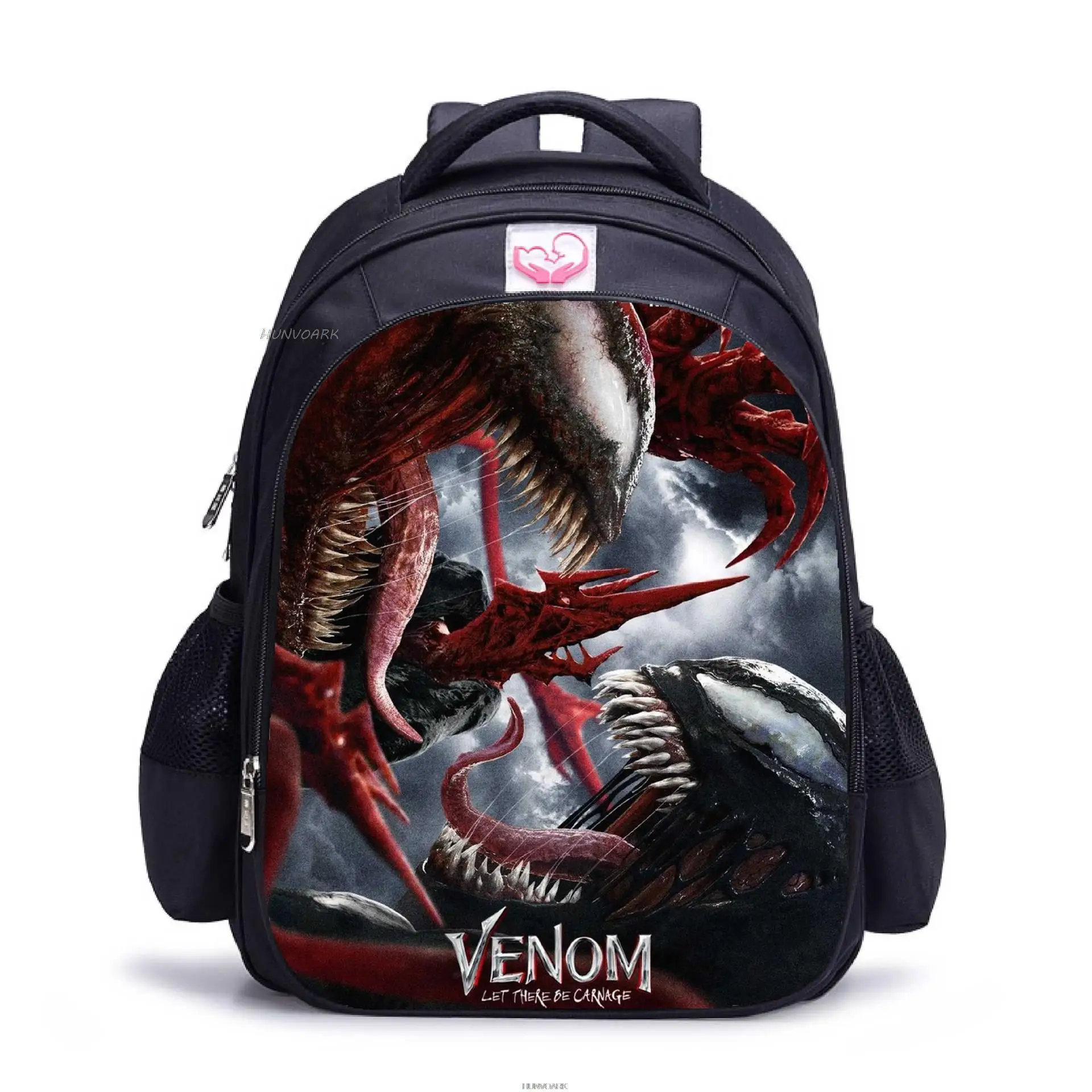 Superhero Venom Primary Schoolbag For Boys Girls Spider-man Boys Burdens Backpack Venom Children Backpack For Grade 1-3-5