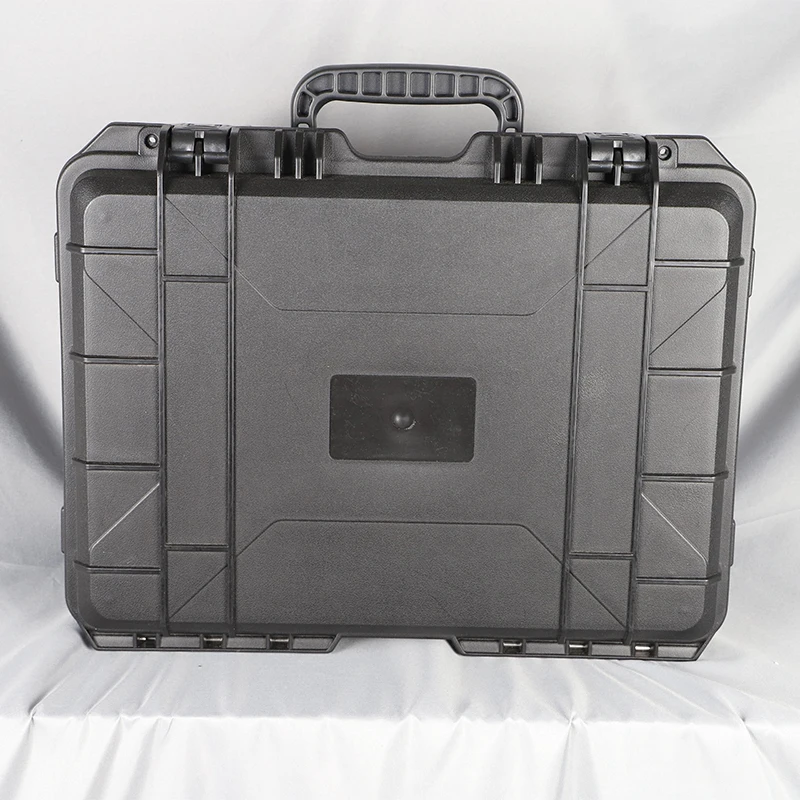 High quality Easy carrying shockproof black plastic outdoor equipment box