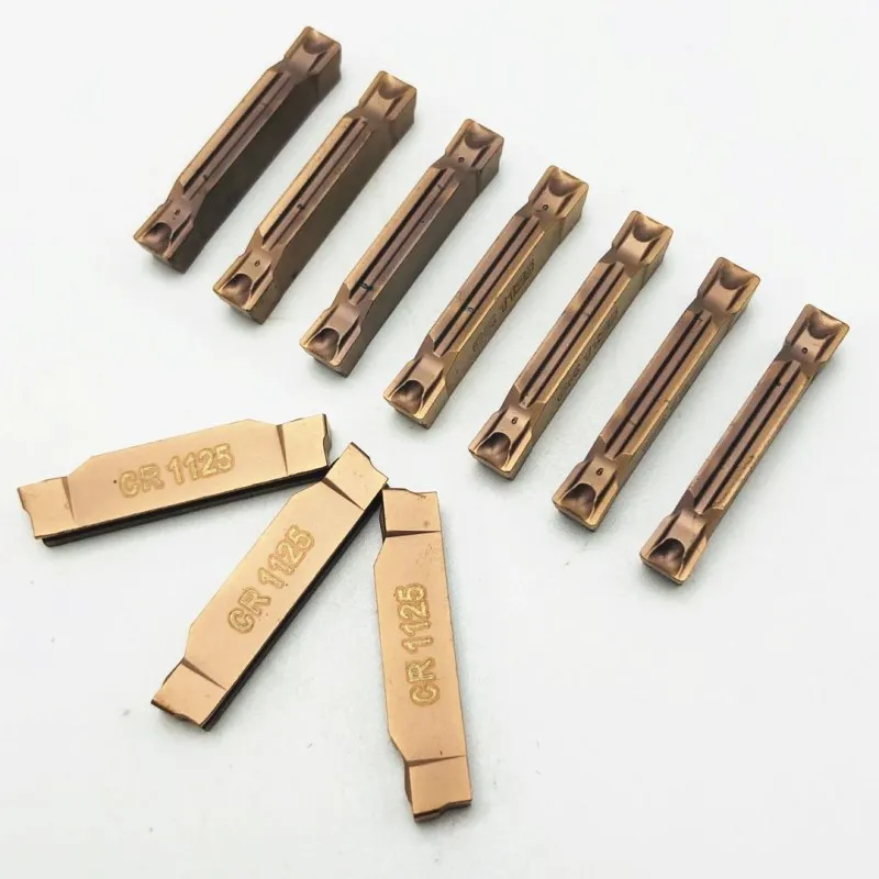 RF123E17-2020B ร่องและ Grooving เครื่องมือเครื่องกลึง CNC เครื่องมือ + 10PCS N123G2-0200-0002-CR 1125 2 มม.คาร์ไบด์ใบมีด