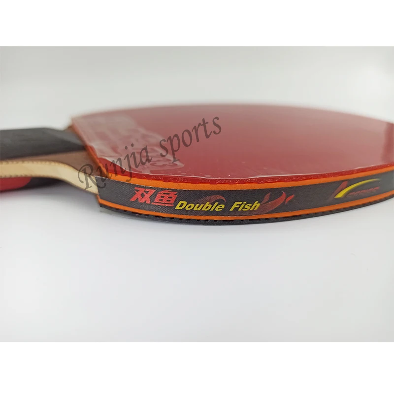 Original finished racket double fish 7a+c 7stars table tennis rackets wenge wood racquet sports pure wood fast attack with loop